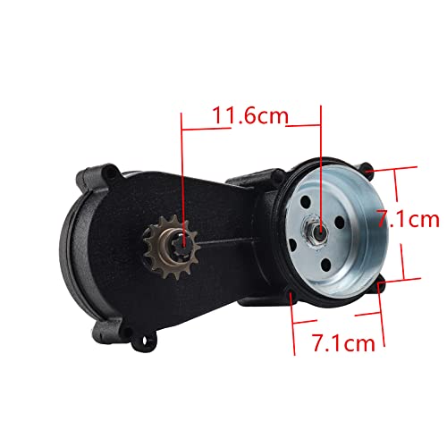Mofans Atv Transmission Gear Box Clutch Kit Fit For 2 Stroke Pocket Mini Bike Motorcycle Atv T8F 11T 13T 14T 17T 20T Teeth #TOP2