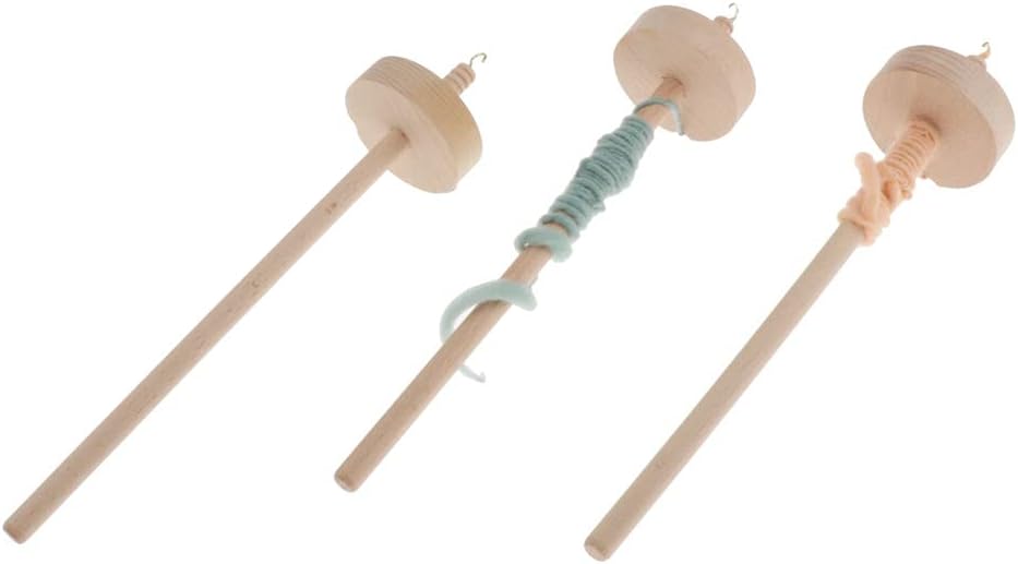 KUAIOUU Drop dle Yarn ning Whorl Crafting Supply
