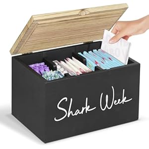 Tampon Holder for Bathroom Decor, F...