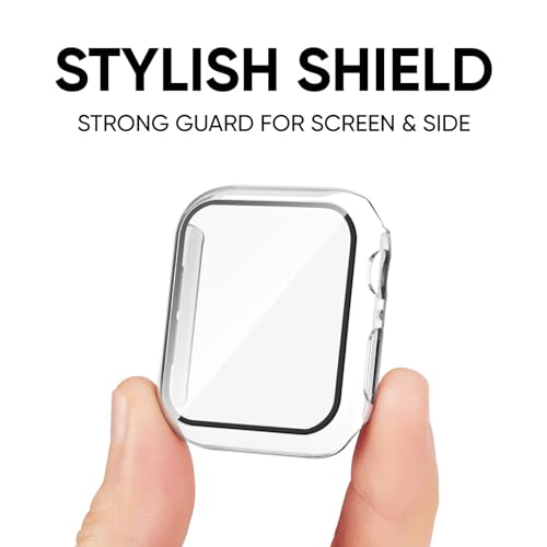 Image of Adorique 3-in-1 Compatible for Apple Watch Band 40mm 41mm 42mm 44mm 45mm 46mm, Soft Silicone Sport Strap for iWatch Series SE 10 9 8 7 6 5 4 3