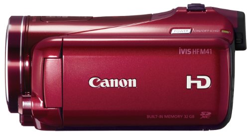 Canon - デジタルビデオカメラ iVIS HF M41 レッド IVISHFM41RD の評価