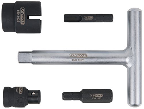 KS TOOLS 150.1020 Set especial para tornillos de drenaje de aceite miniatura 4