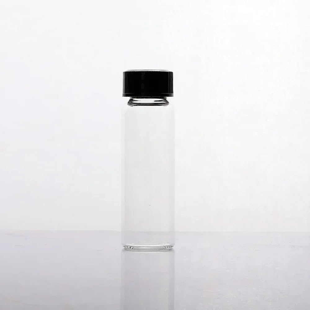 Fiala for reagenti da laboratorio in vetro da 2-60 ml, piccole fiale trasparenti for esperimenti chimici(20ml 20pcs)