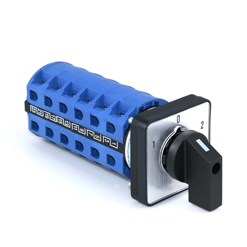 Interrupteur rotatif inverseur de source triphasé 25A 24 bornes 660V - 4