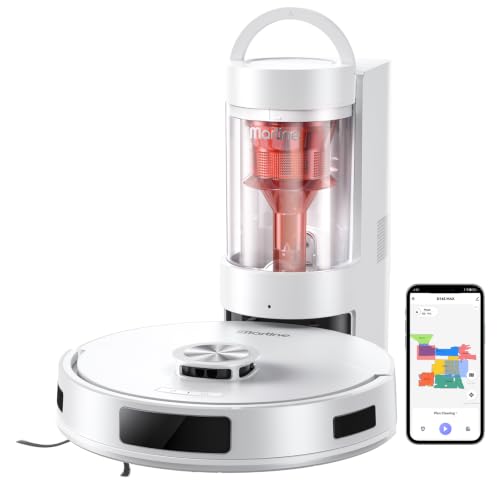 Robot Vacuum with Self-Emptying Station