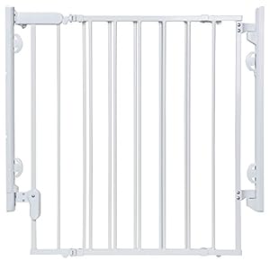 Safety-1st-Ready-to-Install-Baby-Gate-White White Safety Baby Gate