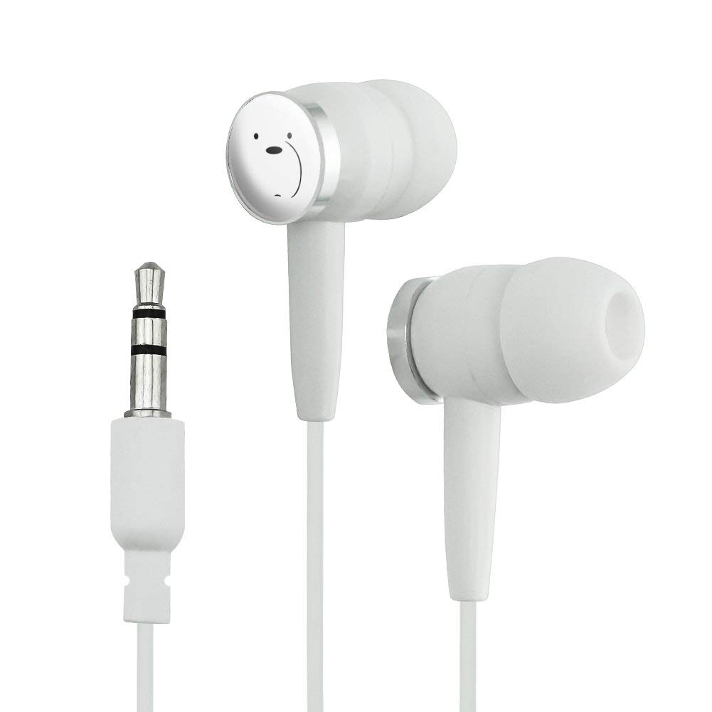 Amazon.com: GRAPHICS & MORE We Bare Bears Ice Bear Novelty in-Ear