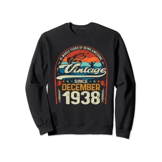85 años de edad, amantes de la pesca con mosca, diciembre de 1938 - cumpleaños 85 Sudadera
