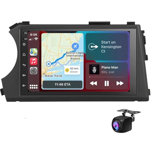 Autoradio Ssang-Yong Kyron Actyon CarPlay Commandes au Volant 4G