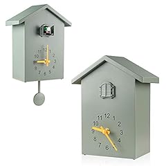 KEYPOWER Cuckoo Clock Cuckoo Wall Clock,Cuckoo Bird Voices Call, Design Clock Pendulum, Bird House photo KEYPOWER Cuckoo Clock Cuckoo Wall Clock,Cuckoo Bird Voices Call, Design Clock Pendulum, Bird House