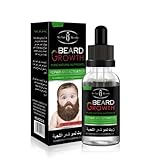 Generic Aceite Para Hacer Crecer La Barba Y Bigote Rápido Natural Crecimiento De Barba, Black