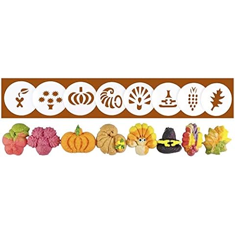 Thanksgiving 8 Disk Set for Cookie Presses Cover