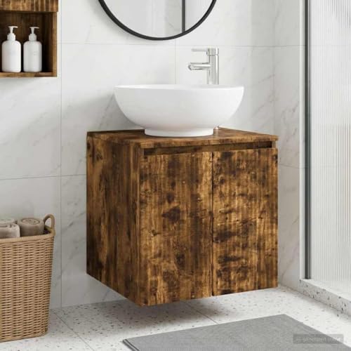 Mueble de baño moderno suspendido para aseos pequeños y pisos 3