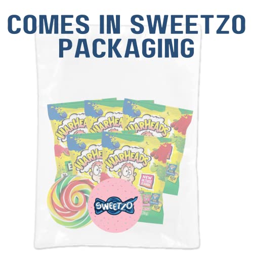 Warheads Extreme Sour Hard Candy, Individually Wrapped Assorted Fruit Flavored Candies, Party Favors And Goodie Bags Fillers, Pack Of 5, 1 Ounce #TOP3