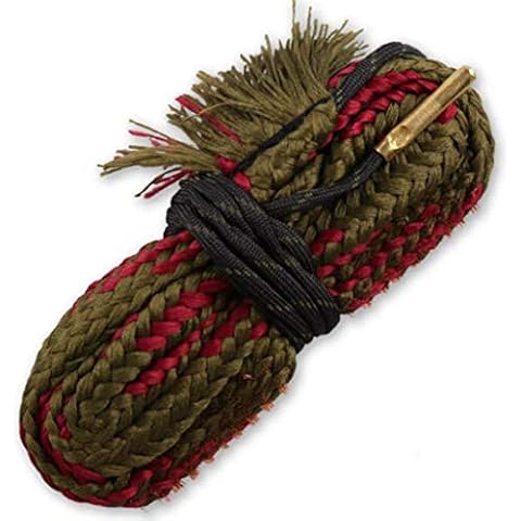 Aimee_JL New Bore Cleaner 28 GA Gauge Gun Barrel Cleaning Rope Rifle/Pistol/Shotgun Brass Brush Cleaning Cord Cover
