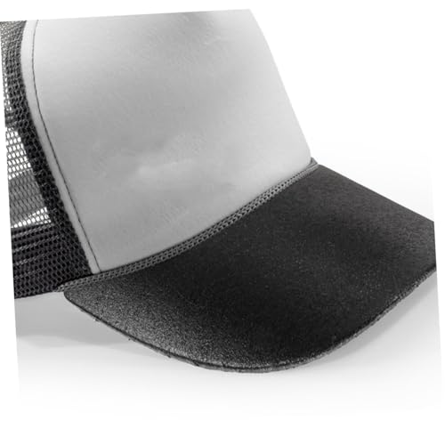 LIFKOME 5pcs Boy Girl's Hat Brim Support Durable Plastic Inserts for DIY Baseball Caps Fashionable Visor Enhancements for Boy Girl Headwear Black4