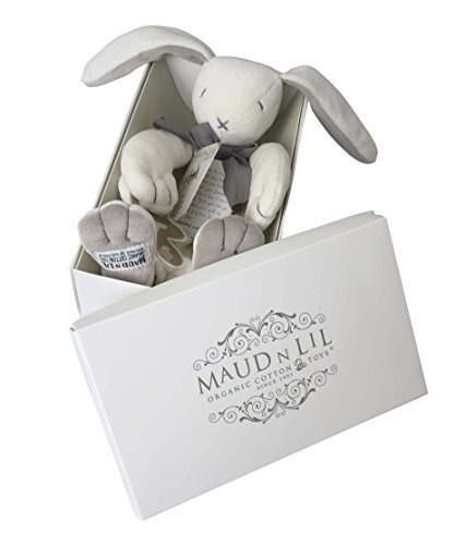 Preisvergleich Produktbild Maud N Lil OCEG-019 Plüschtier, grau / weiß