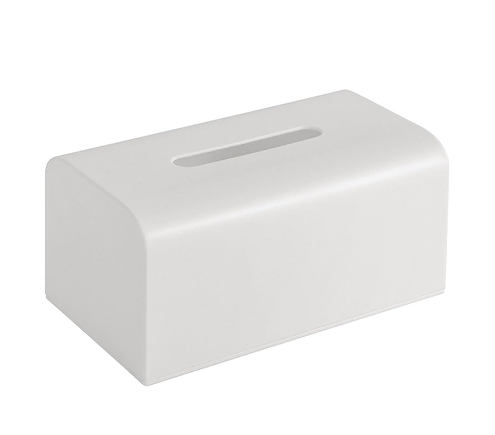 Eefpxwtz White Household Square Tissue Box， Tissue Box Holder Paper Storage Napkin Dispenser Bathroom Household Accessories