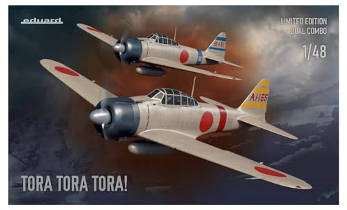 Eduard EDU11155 1:48 A6M2 Zero Type 21 'Tora Tora Tora!' DUAL COMBO Limited Edition [MODEL BUILDING KIT]