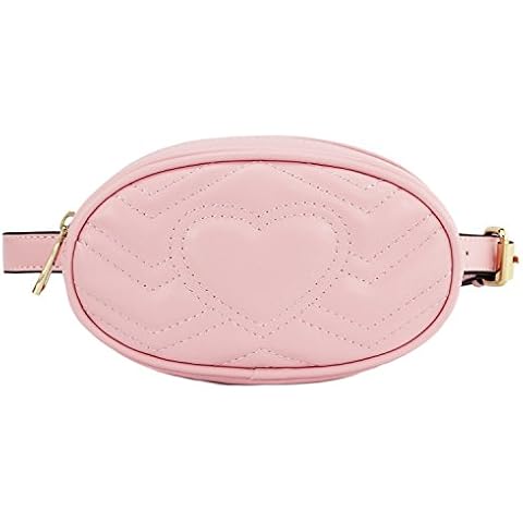 Mibasies Kids Fanny Pack for Girls Toddler Waist Bags with Belt Cover
