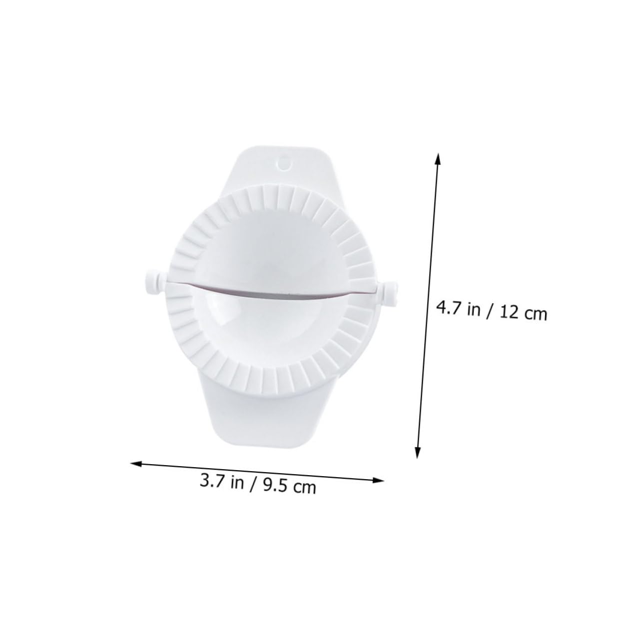 Ciieeo 3pc Dumpling Maker Press Machine Manual Dough Presser for Dumpling Wrappers