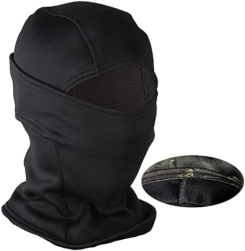 Thicker Balaclava Ski Mask,Winter Fleece Lined Camo Face Mask Hood for Men Women Hunting Cycling Windproof Neck Gaiter