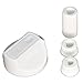 Price comparison product image Ufixt Fits Hotpoint, Howdens, Hygena, Indesit, Lamona and LG Universal Cooker/Oven/Grill Control Knob and Adaptors White