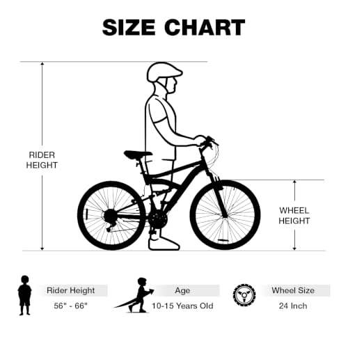Yventix 24 Inch MTB Youth Bike
