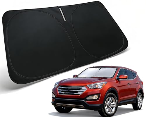 Image of Windshield Sun Shade for 2013-2018 Hyundai Santa Fe Accessories