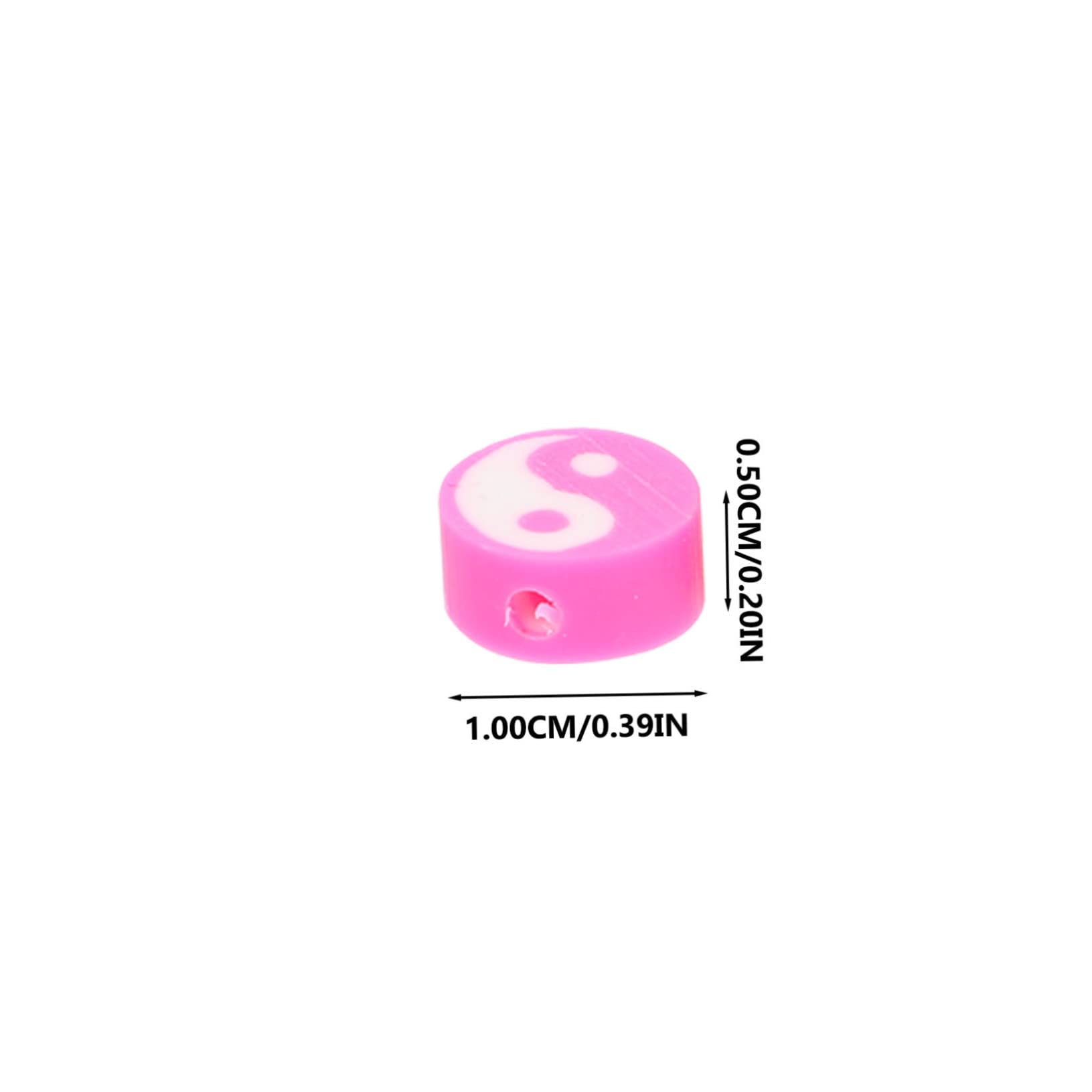 SHINEOFI 600piezas Abalorios Decorativos De Polimérica Para Accesorios De Joyería Mezclados Para Pulseras y Manualidades