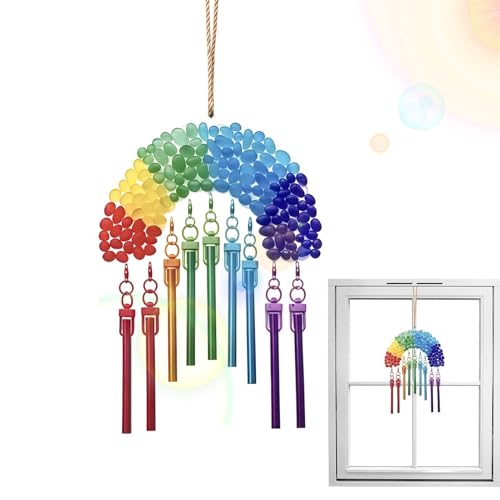 Attrape-d'extérieur en acrylique à perles carillon cadeau décoration maison