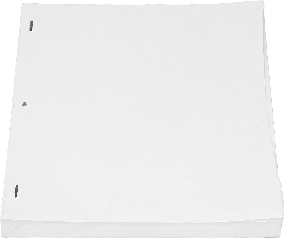 200 Folhas de Papel de Animação, Translúcido, Perfurado, Boa Resistência, Suprimentos de Animação para Desenho, Rastreamento