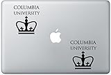 Columbia University FlashDecals0306 Set Of Two (2x) , Decal , Sticker , Laptop , Ipad , Car , Truck