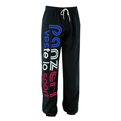 PANZERI - Uni h Noir/bbr Jersey - Pantalon de survêtement - Noir - Taille XXL Cover