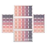 Abaodam 5枚 用インデックスシール 紙製装飾ブックタブ 落日陰影カラー 男性女性対応 読書と 学習にでな文字表示