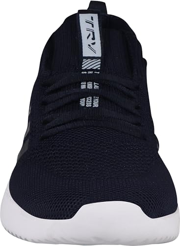 Image of TRV KnitComfort Laceup Sneaker-Lightweight Breathable Walking Shoe for dailywear N-95-P