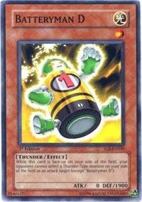 Yu-Gi-Oh! - Batteryman D (EOJ-EN030) - Enemigo de la Justicia - Edición ilimitada - Común