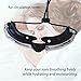 Moisture Chamber Goggles for Dry Eye Relief Post Surgery Recovery and Eye Protection Post Recovery 3D Care Moisturizing Mask with Air Holes Glasse Relief Moisture Sleeping Ultimate Healing Protective