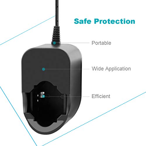 Creabest New 10.8V Battery Charger Compatible With Dremel 10.8V Li-Ion Battery 855-01 855-02 8000-01 8001-01 8001-02 (Only For Li-Ion Battery) #TOP3