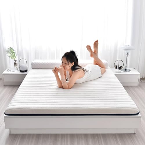 Materasso pieghevole in memory foam, tappetino portatile per dormitorio, comodo e comodo per gli studenti