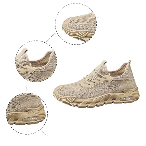 Men's Sneakers Breathable Lightweight Slip On Casual Walking Shoes for Running Tennis Athletic Comfortable Mesh4