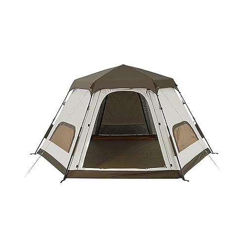 Tente de camping avec avancée de toit et bâche épaisse anti-pluie pour le voyage
