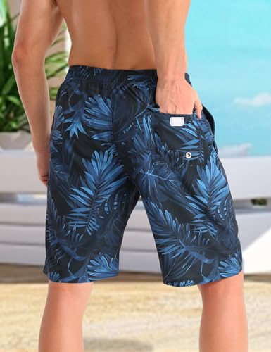 APTRO Men's Swim Trunks Swimming Shorts Board Shorts Quick Dry Surf Beach Shorts Big and Tall Swim Shorts - Image 5