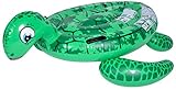 Carga máxima: 100 kg aprox. Pullach Hof Tortuga flotante de 140 cm x 130 cm para verano, 2 asas, 2 cámaras de aire, natación, baño, baño, baño, jardín, piscina