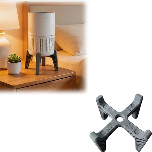 Air Purifier Elevation Stand Compatible with Levoit Core 300S, Multi-Part Display Cradle for Home Use (Grey)