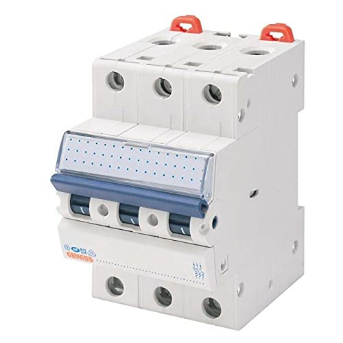 GEWISS INTERRUTTORE MAGNETOTERMICO 3 POLI CURVA C 40A 3 MODULI GW92071