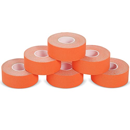 �e�[�s���O�e�[�v 6���� 2.5cm x 5m �L�l�V�I���W�[�e�[�v �L�l�V�I �e�[�v �ؓ��E�֐߂��T�|�[�g �ʋC�� �L�k������ ���ɋ���(�I�����W)