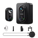 Apexcam K70 4K Mini Body Camera POV Action Camera Portable Thumb Wearable Sport Camera WiFi EIS 30M...