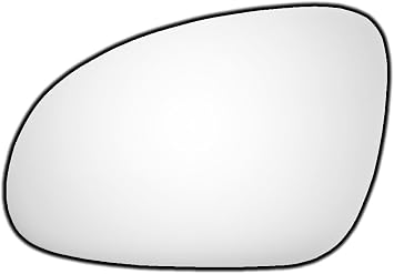 Wing mirror glass replacement LEFT PASSENGER SIDE NEARSIDE - compatible with VW GOLF 5 MK 5 2003-2007 DOOR - TO STICK ON - Car convex mirror - Car wing mirrors & replacement parts