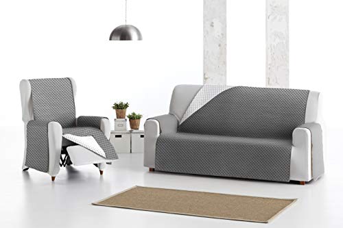 Housse de canapé 4 places Oslo Protect Eysa imperméable beige - 5